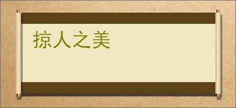 掠人之美