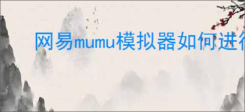 网易mumu模拟器如何进行模拟定位