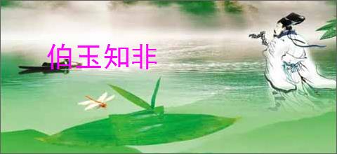 伯玉知非