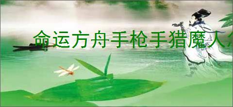 命运方舟手枪手猎魔人怎么加点