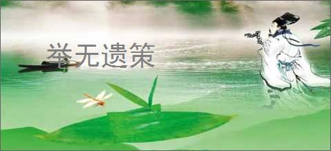 举无遗策