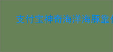 支付宝神奇海洋海豚靠什么呼吸
