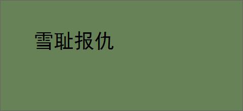 雪耻报仇