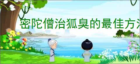 密陀僧治狐臭的最佳方法