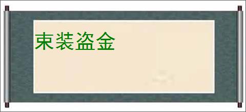 束装盗金