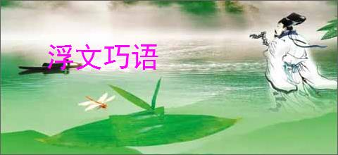 浮文巧语