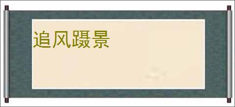 追风蹑景