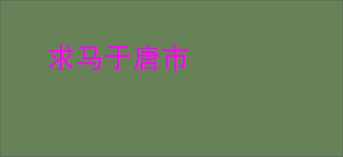 求马于唐市