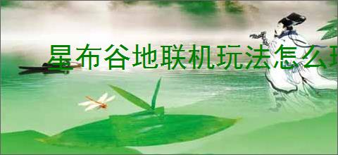 星布谷地联机玩法怎么玩