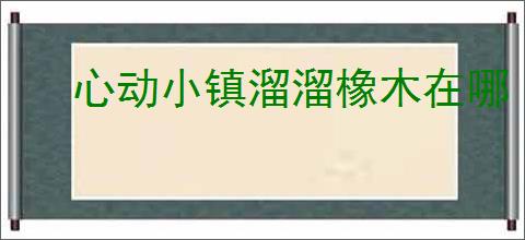 心动小镇溜溜橡木在哪