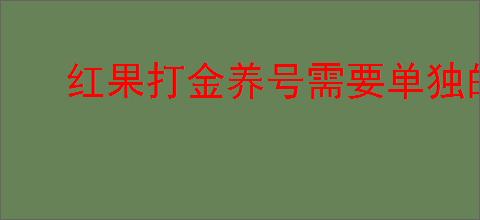 红果打金养号需要单独的手机卡吗？怎样才能更有效地养号？